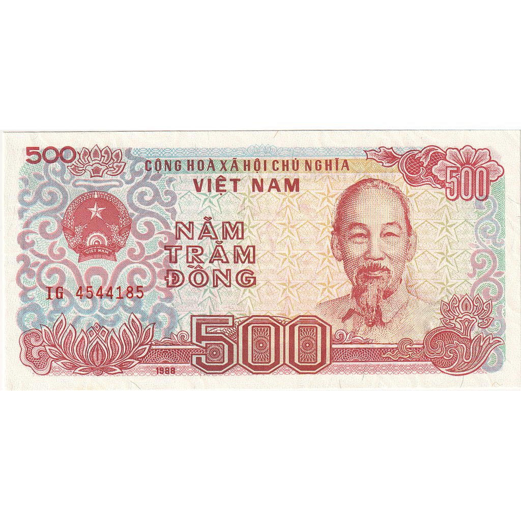 Viet Nam, 500 D<ox>ng, 1987-1988, 1988, KM:101a, NEUF