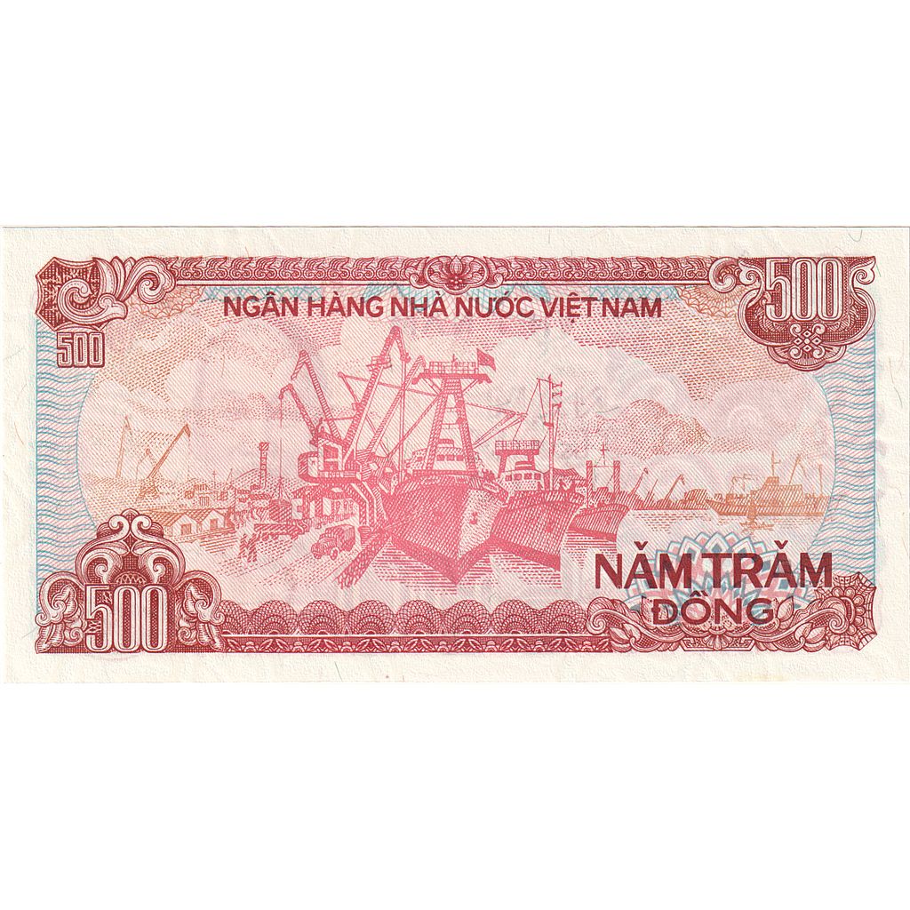 Viet Nam, 500 D<ox>ng, 1987-1988, 1988, KM:101a, NEUF