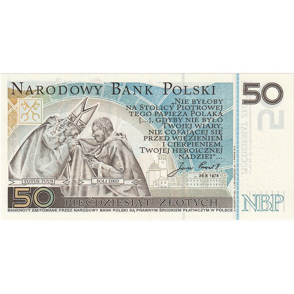 Banknote, Poland, 50 Zlotych, 2006, 2006-10-16, KM:178, UNC(65-70)