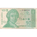 Biljet, Kroatië, 100 Dinara, 1991-1993, 1991-10-08, KM:20a, TTB