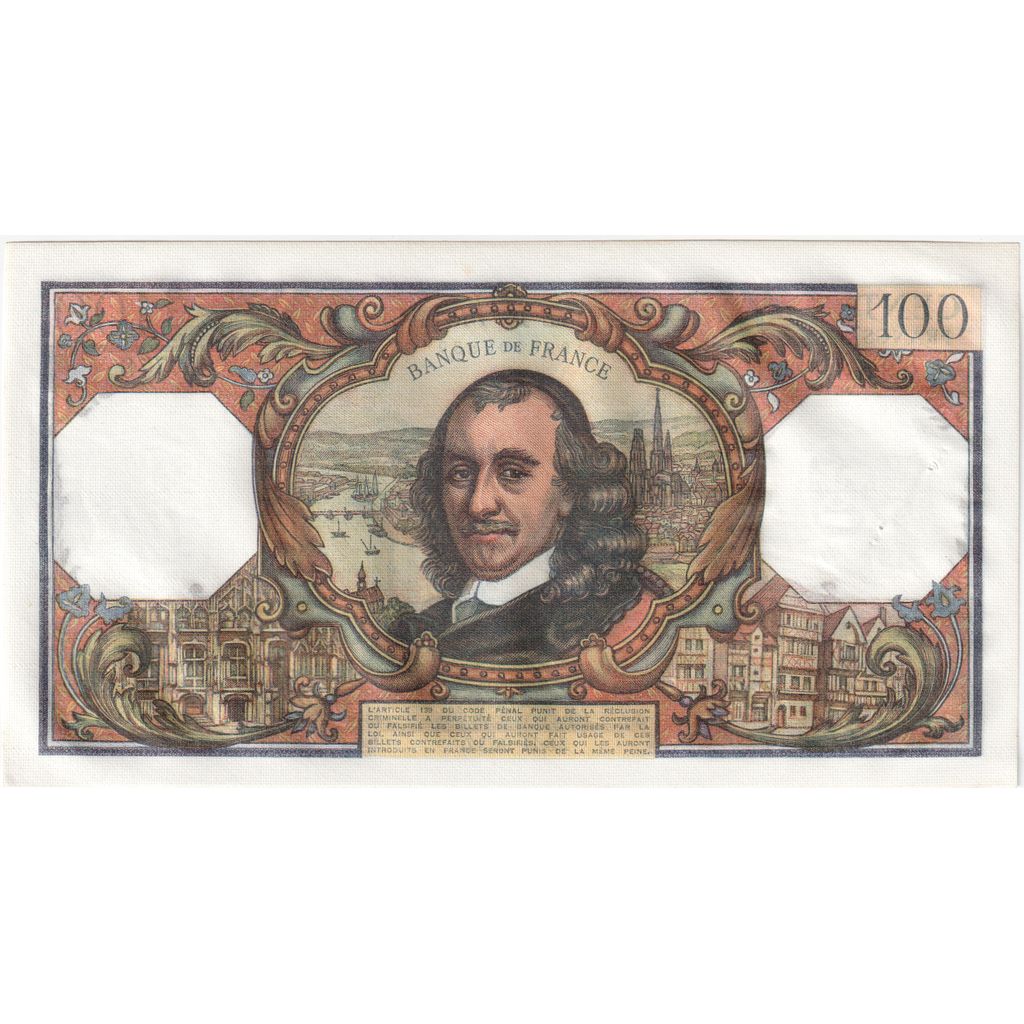 France, 100 Francs, Corneille, 1973-11-08, P.776, AU(55-58)