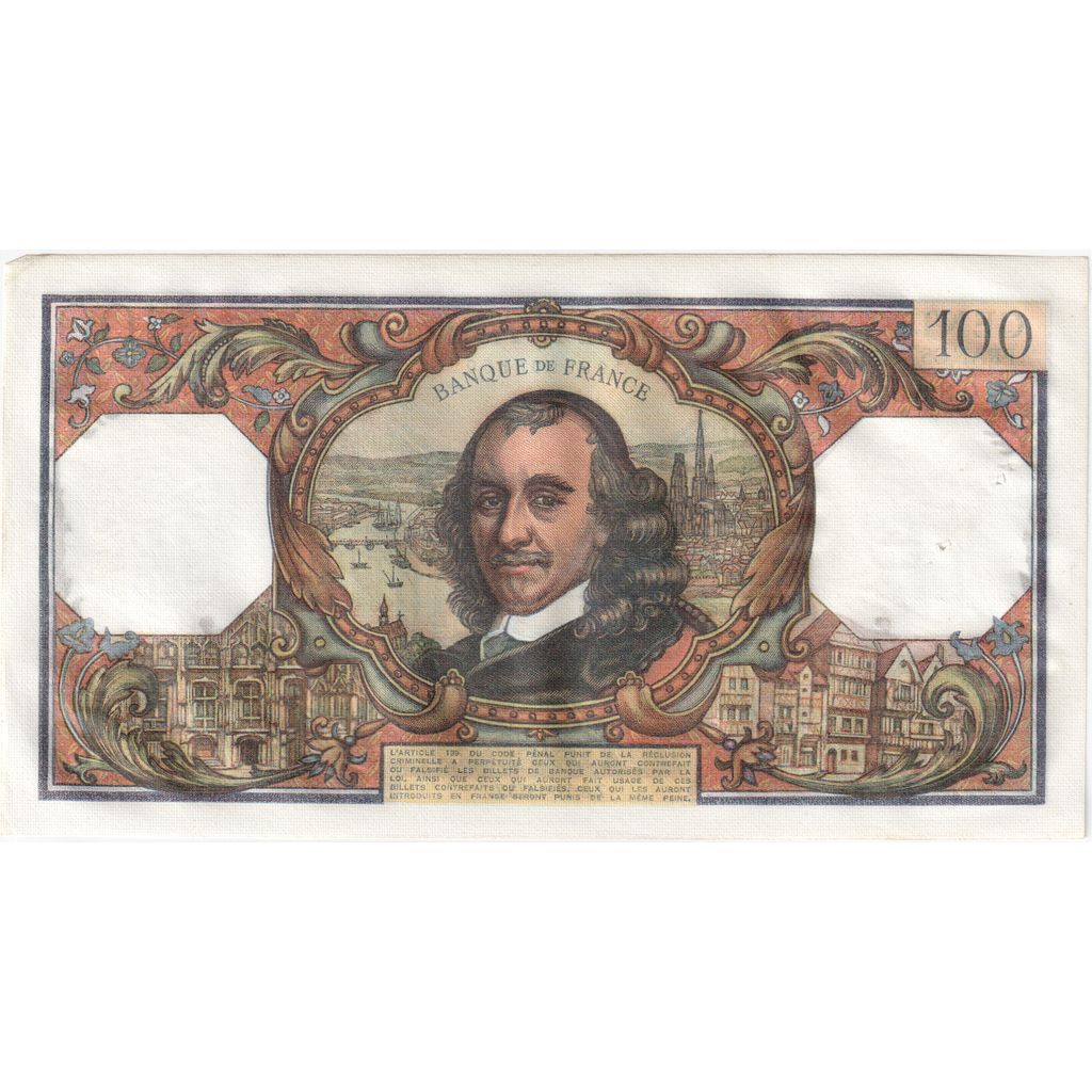 Francja, 100 Francs, Corneille, 1973-11-08, P.776, AU(55-58)