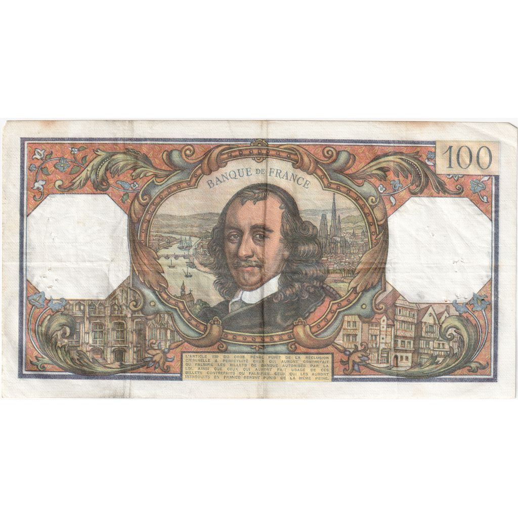 Frankrijk, 100 Francs, Corneille, 1973-11-08, W.772, TTB