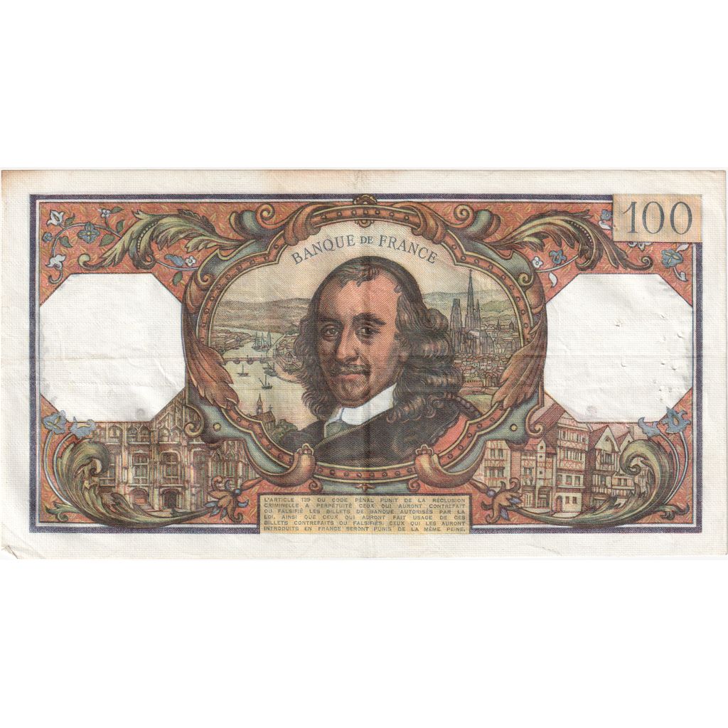 Frankreich, 100 Francs, Corneille, 1972-05-04, R.655, SS+