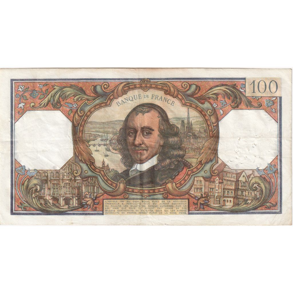 Frankreich, 100 Francs, Corneille, 1971-07-01, C.562, SS