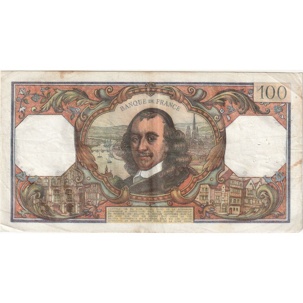 France, 100 Francs, Corneille, 1973-05-03, H.728, TTB