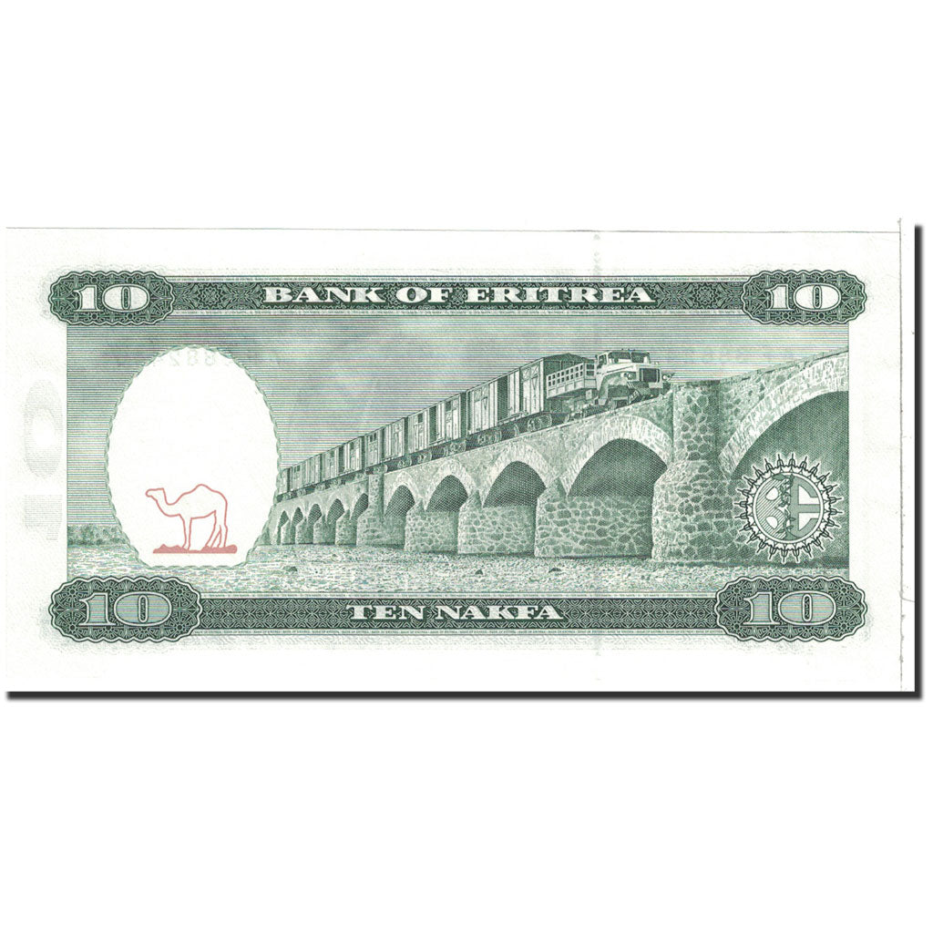 Banknote, Eritrea, 10 Nakfa, 1997, 1997-05-24, KM:3, UNC(65-70)