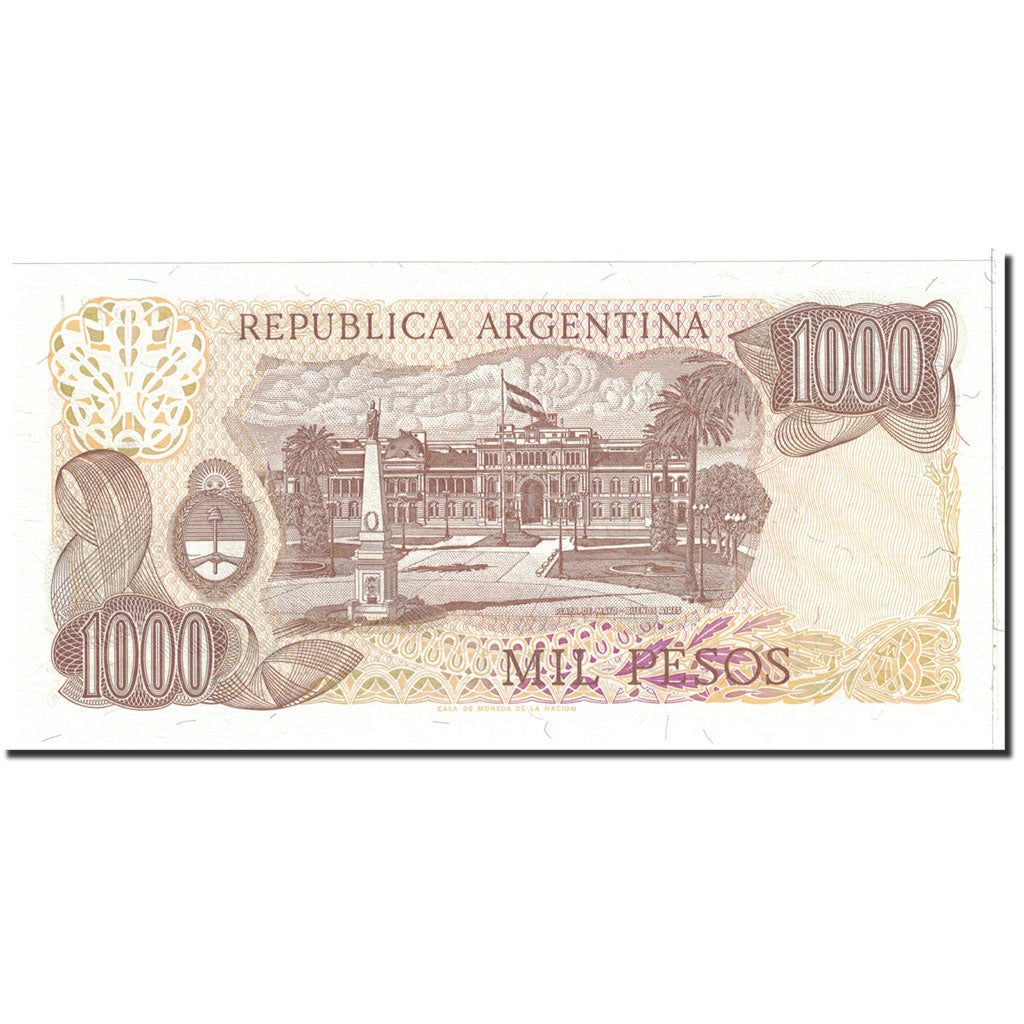 Banknote, Argentina, 1000 Pesos, 1976, Undated, KM:304c, UNC(65-70)