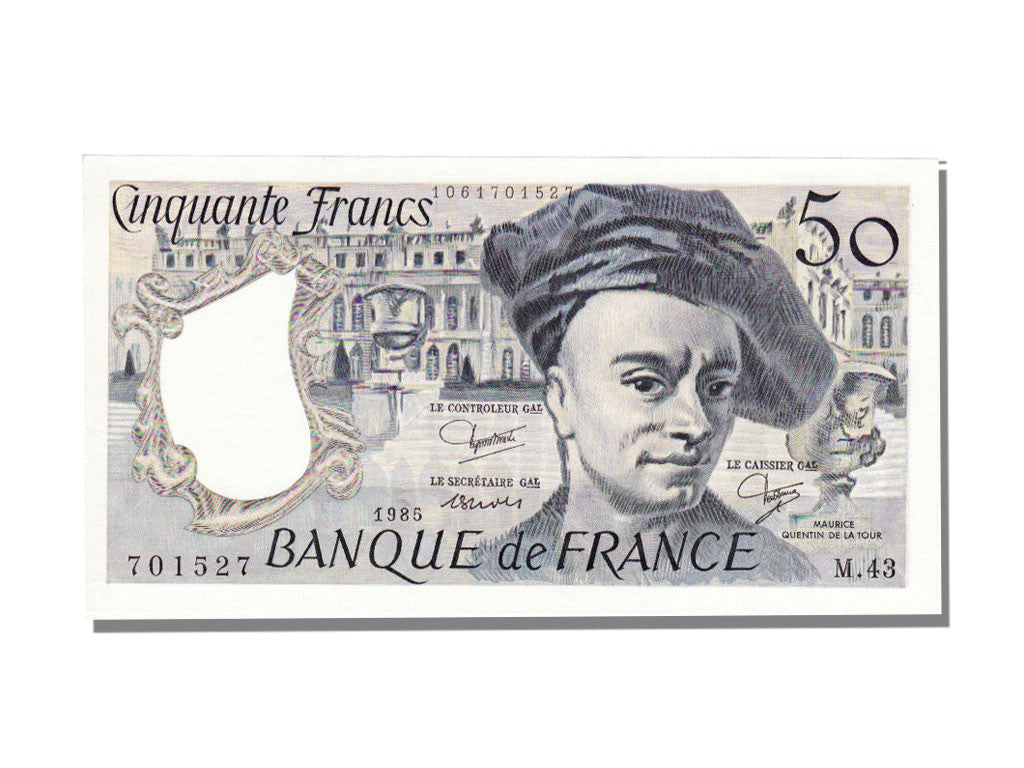 Billet, France, 50 Francs, 50 F 1976-1992 ''Quentin de La Tour'', 1985, NEUF