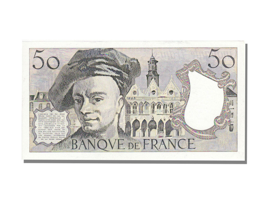 Billet, France, 50 Francs, 50 F 1976-1992 ''Quentin de La Tour'', 1985, NEUF