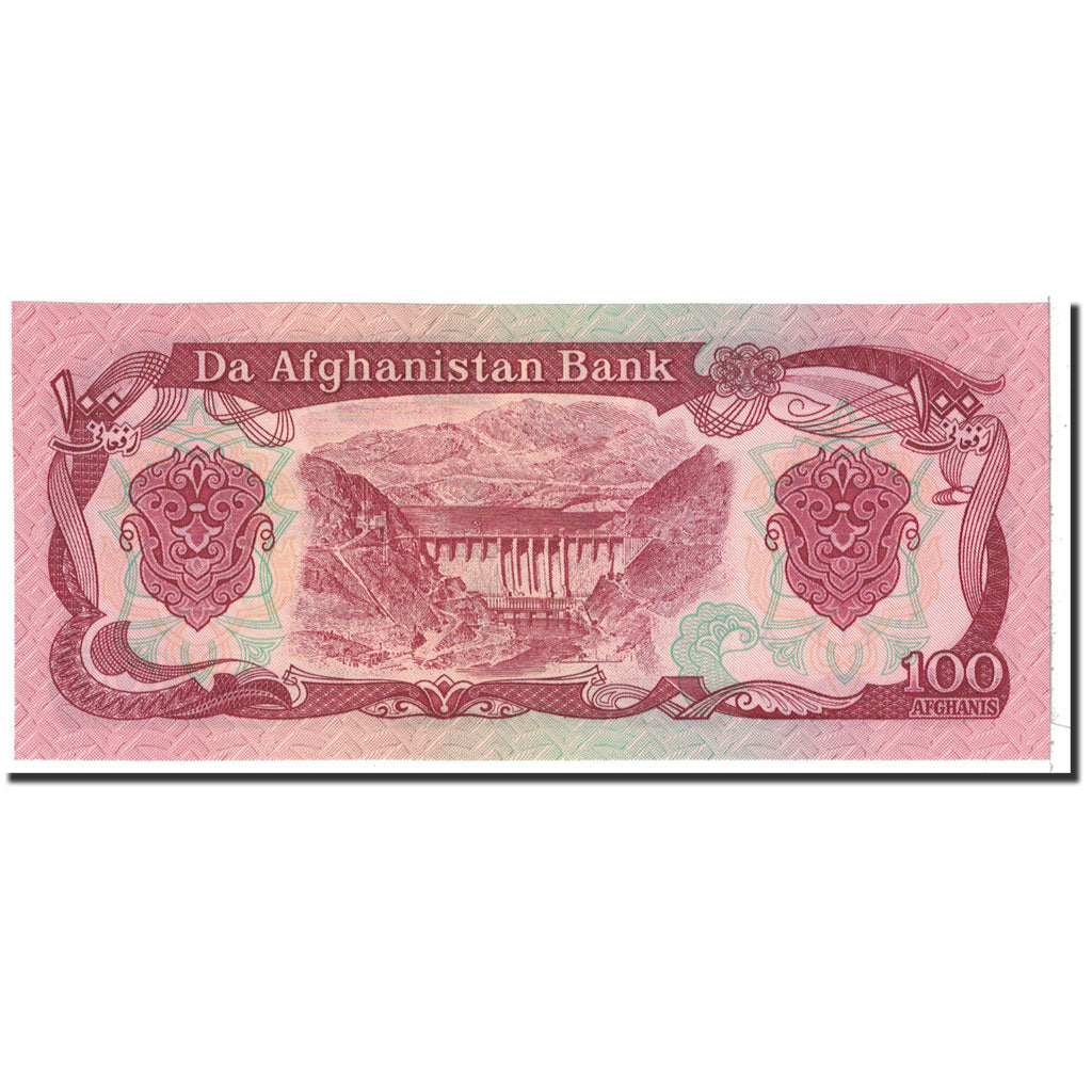 Banknote, Afghanistan, 100 Afghanis, 1990, Undated, KM:58b, UNC(65-70)
