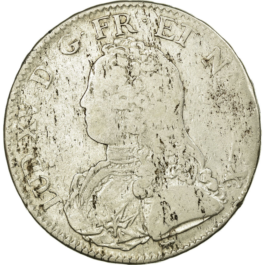 Monnaie, France, Louis XV, Écu aux branches d'olivier, Ecu, 1729, Paris, TB+