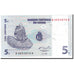 Banknote, Congo Democratic Republic, 5 Centimes, 1997, 1997-11-01, KM:81a