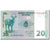Banknot, Republika Demokratyczna Konga, 20 Centimes, 1997, 1997-11-01, KM:83a