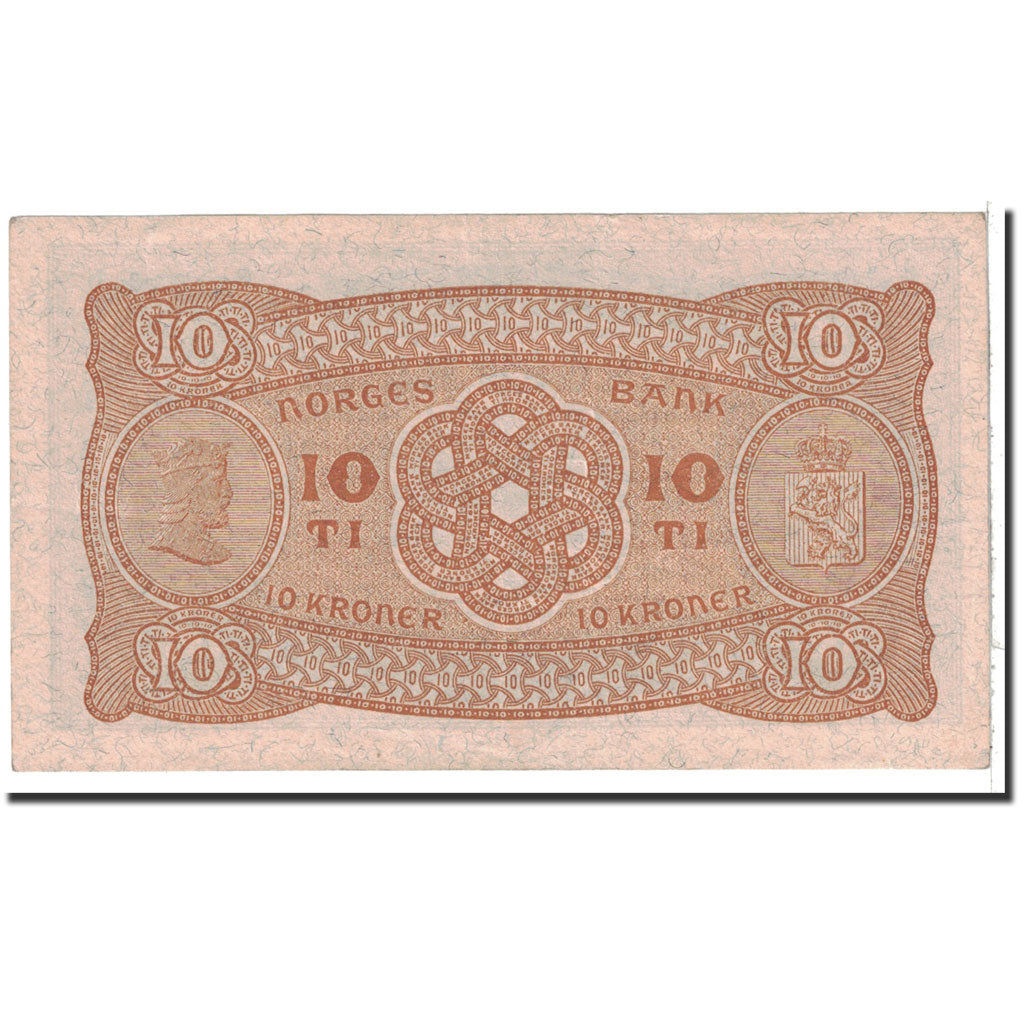 Norway, 10 Kroner, EF 40 EPQ, PMG