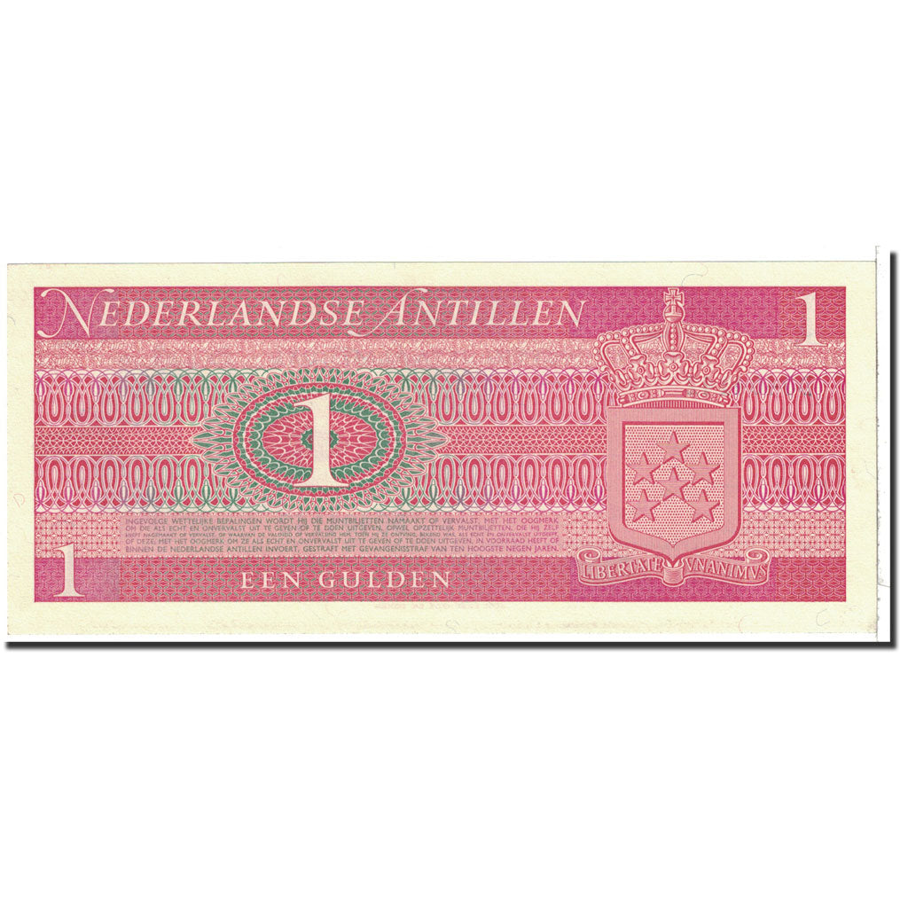 Billete, 1 Gulden, 1970, Antillas holandesas, KM:20a, 1970-09-08, UNC