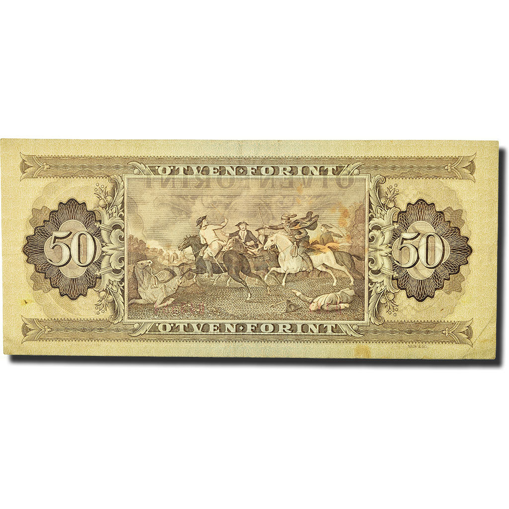 Banknote, Hungary, 50 Forint, 1980, 1980-09-30, KM:170d, EF(40-45)