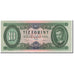Banknote, Hungary, 10 Forint, 1969, 1969-06-30, KM:168d, UNC(65-70)