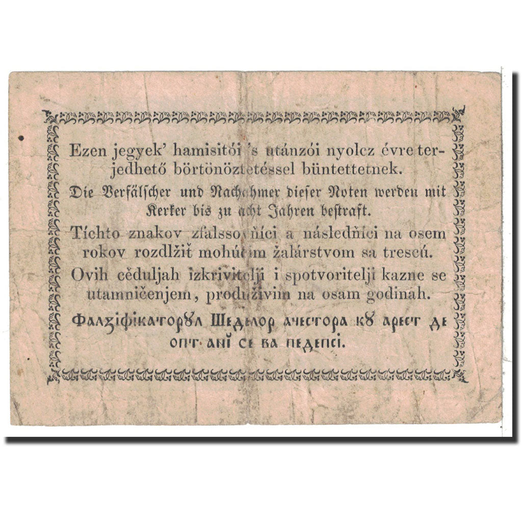Banknote, Hungary, 30 Pengö Krajczar, 1849, 1849-01-01, KM:S122, VF(30-35)