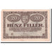 Billet, Hongrie, 20 Fillér, 1920, 1920-10-02, KM:43, TTB