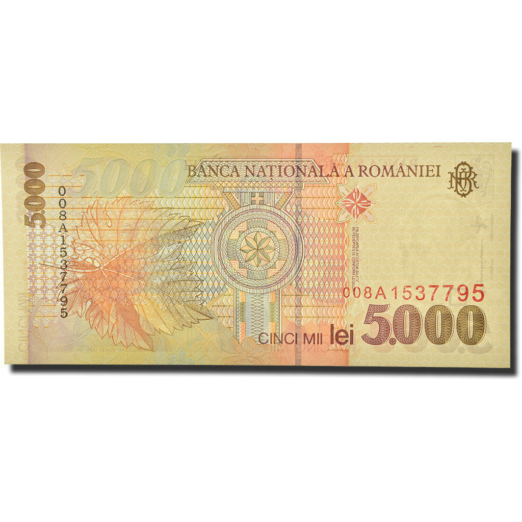 Banknote, Romania, 5000 Lei, 1998, Undated, KM:107a, UNC(65-70)