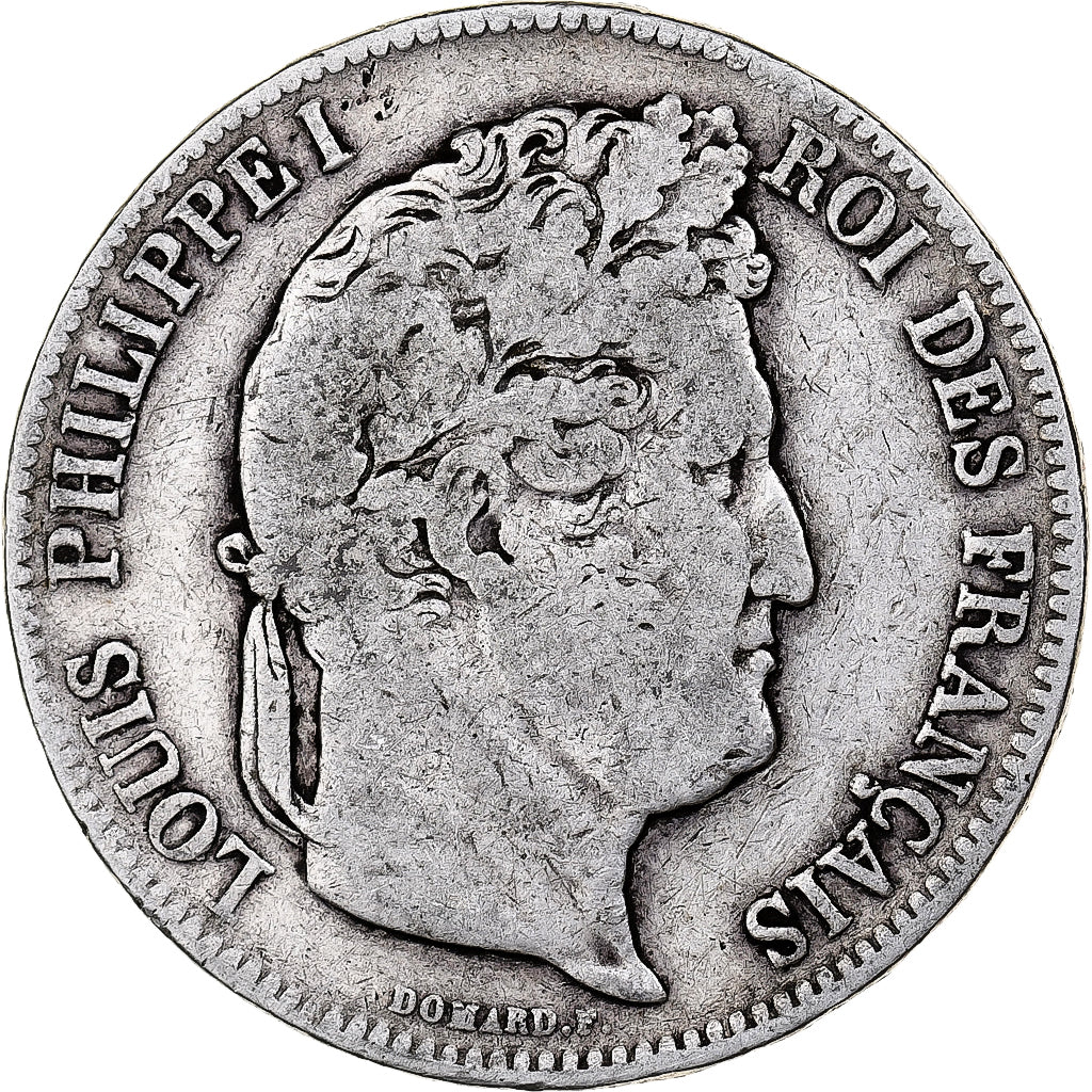 France, 5 Francs, Louis-Philippe, 1835, Limoges, Silver, VF(30-35), KM:749.6