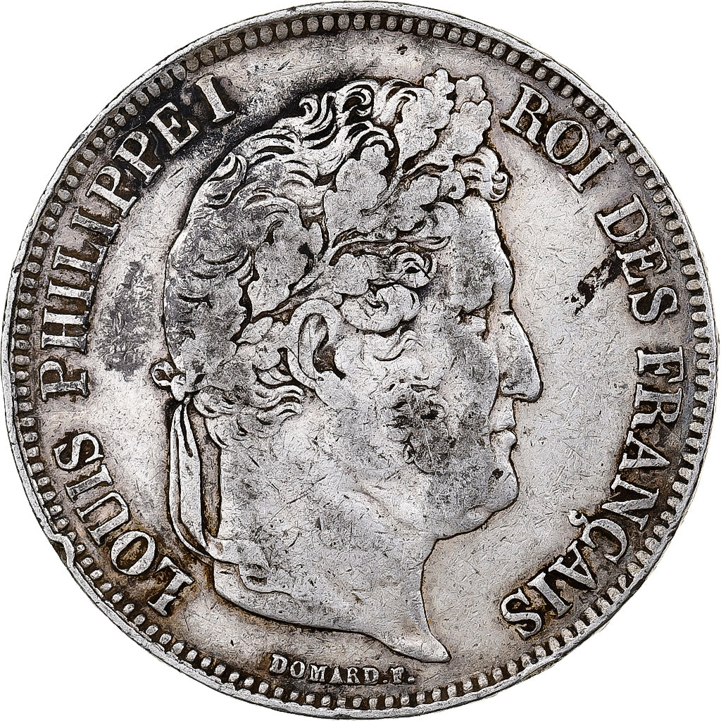 France, 5 Francs, Louis-Philippe, 1834, Perpignan, Argent, TB, KM:749.11