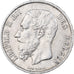 Belgium, Leopold II, 5 Francs, 5 Frank, 1876, Silver, VF(30-35), KM:24