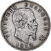Italien, Vittorio Emanuele II, 5 Lire, 1872, Milan, Silber, S+, KM:8.3