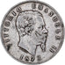 Italie, Vittorio Emanuele II, 5 Lire, 1872, Milan, Argent, TB+, KM:8.3