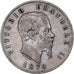 Italie, Vittorio Emanuele II, 5 Lire, 1870, Milan, Argent, TB, KM:8.3