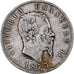 Italy, Vittorio Emanuele II, 5 Lire, 1873, Milan, Silver, VF(20-25), KM:8.3