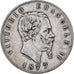 Italie, Vittorio Emanuele II, 5 Lire, 1877, Rome, Argent, TB, KM:8.4