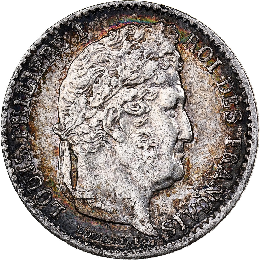 Frankrijk, 1/4 Franc, Louis-Philippe, 1833, Paris, Zilver, PR, KM:740.1