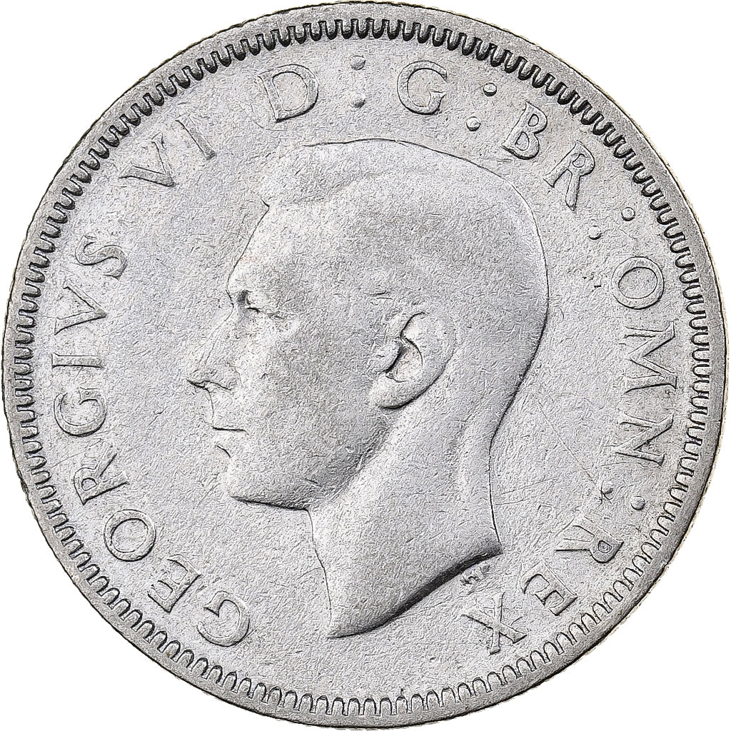 Großbritannien, George VI, Shilling, 1942, Silber, SS, KM:853