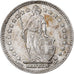 Switzerland, Franc, 1952, Bern, Silver, AU(55-58), KM:24