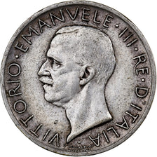 Italy, Vittorio Emanuele III, 5 Lire, 1930, Rome, Silver, EF(40-45), KM:67.1