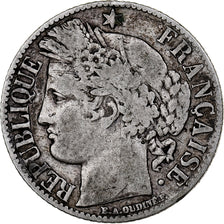 Francia, Franc, Cérès, 1888, Paris, Argento, MB, KM:822.1