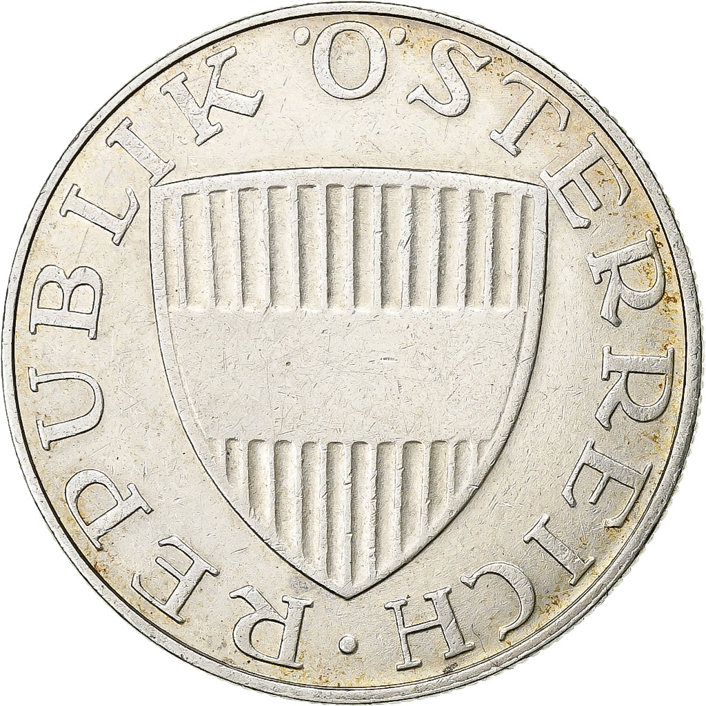 Austria, 10 Schilling, 1958, Argento, BB+, KM:2882