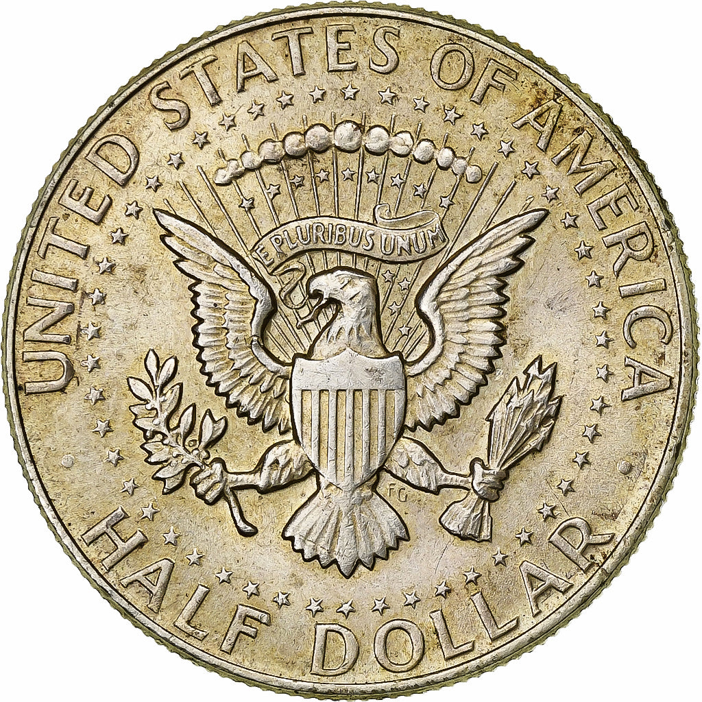 United States, Half Dollar, Kennedy Half Dollar, 1964, U.S. Mint, Silver