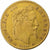 França, Napoleon III, 5 Francs, Napoléon III, 1863, Paris, Dourado, EF(40-45)