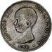 Spain, Alfonso XIII, 5 Pesetas, 1890, Madrid, Silver, VF(20-25), KM:689