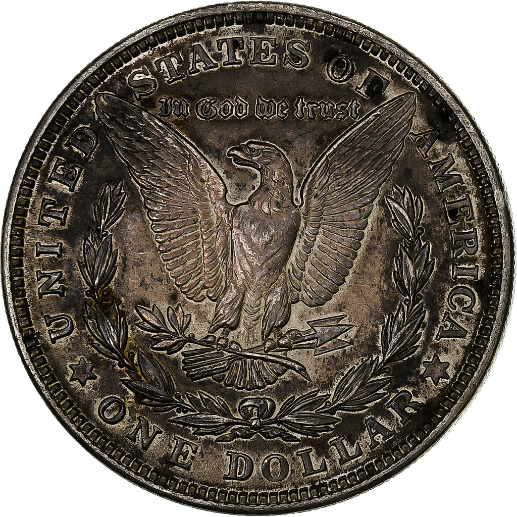 United States, Dollar, Morgan Dollar, 1921, U.S. Mint, Silver, VF(30-35), KM:110
