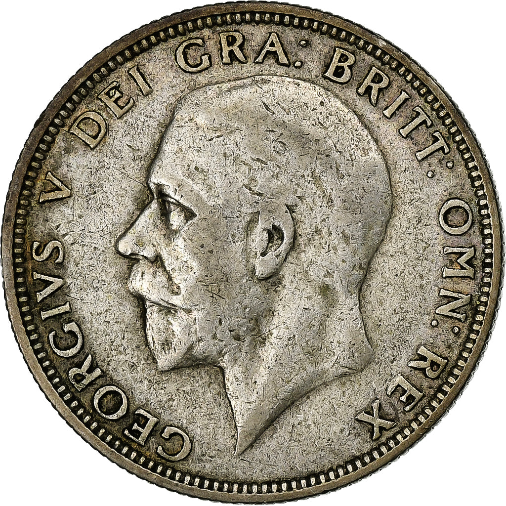 Great Britain, George V, Florin, Two Shillings, 1936, Silver, VF(30-35), KM:834