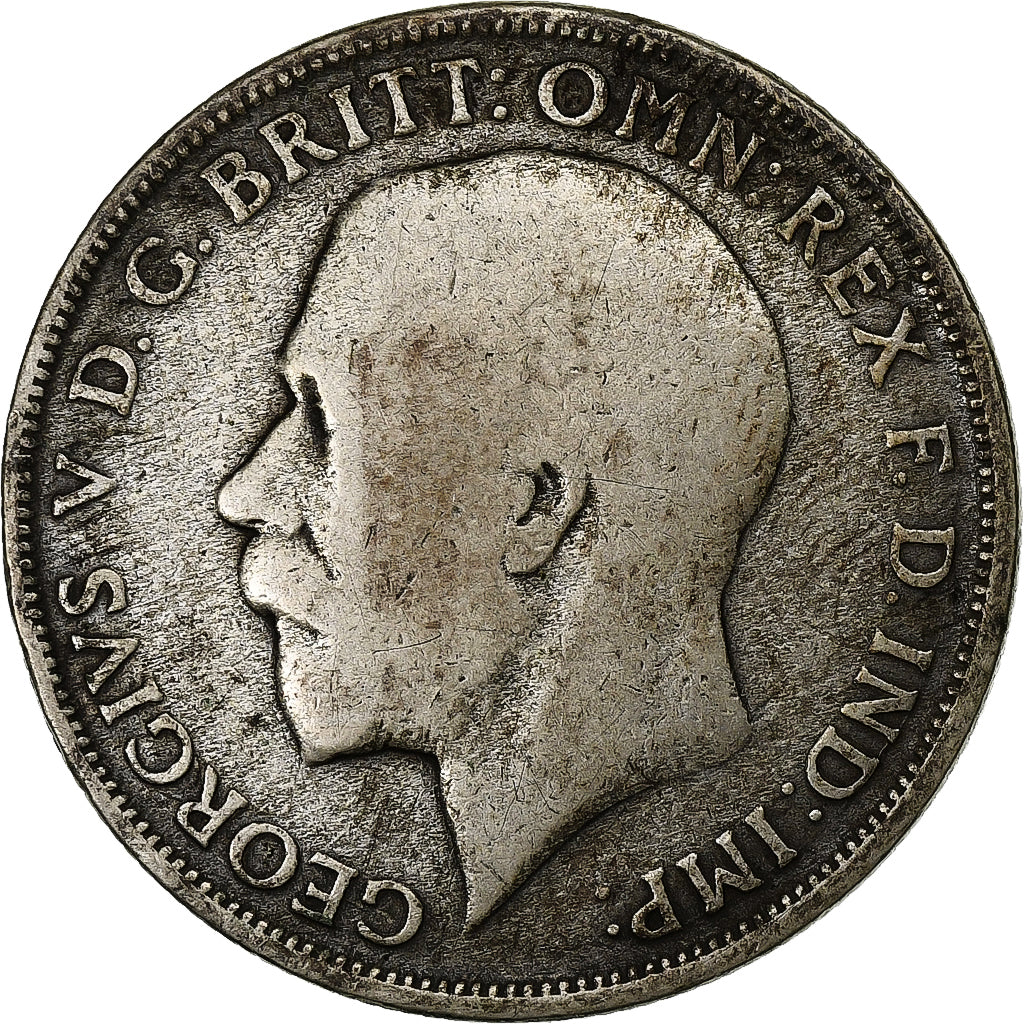 Großbritannien, George V, Florin, Two Shillings, 1920, Silber, S, KM:817a