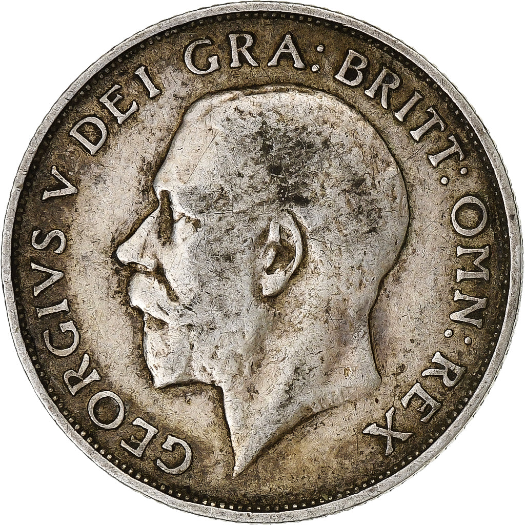 Great Britain, George V, Shilling, 1911, Silver, EF(40-45), KM:816