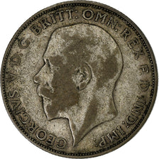Great Britain, George V, Florin, Two Shillings, 1923, Silver, VF(20-25), KM:817a