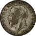 Great Britain, George V, Florin, Two Shillings, 1923, Silver, VF(20-25), KM:817a