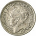 Pays-Bas, Wilhelmina I, 10 Cents, 1938, Argent, TTB+, KM:163