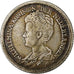 Netherlands, Wilhelmina I, 1/2 Gulden, 1910, Silver, EF(40-45), KM:147